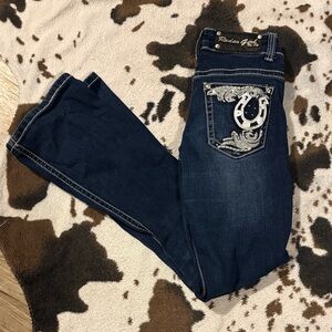 Rodeo girl jeans like new kid grew too fast